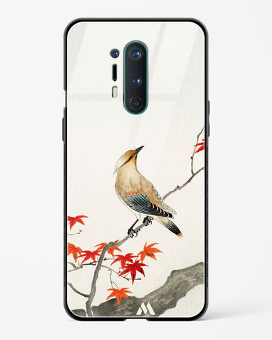 Japanese Plague bird On Maple [Ohara Koson] Glass Case Phone Cover (OnePlus)