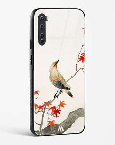 Japanese Plague bird On Maple [Ohara Koson] Glass Case Phone Cover (OnePlus)