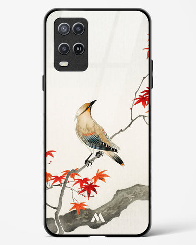 Japanese Plague bird On Maple [Ohara Koson] Glass Case Phone Cover (Oppo)