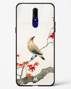 Japanese Plague bird On Maple [Ohara Koson] Glass Case Phone Cover (Oppo)