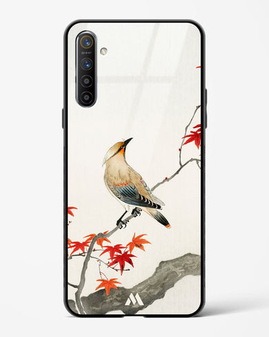 Japanese Plague bird On Maple [Ohara Koson] Glass Case Phone Cover (Oppo)