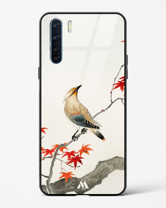 Japanese Plague bird On Maple [Ohara Koson] Glass Case Phone Cover (Oppo)
