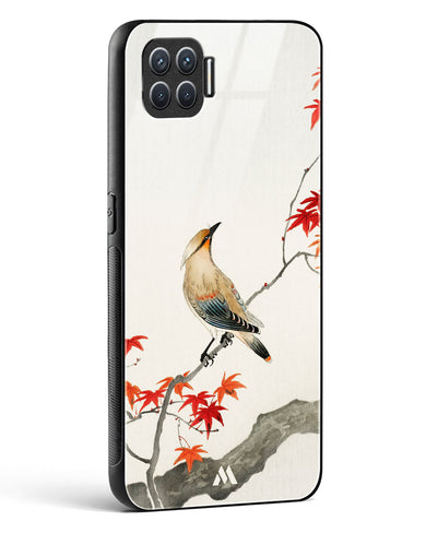 Japanese Plague bird On Maple [Ohara Koson] Glass Case Phone Cover (Oppo)