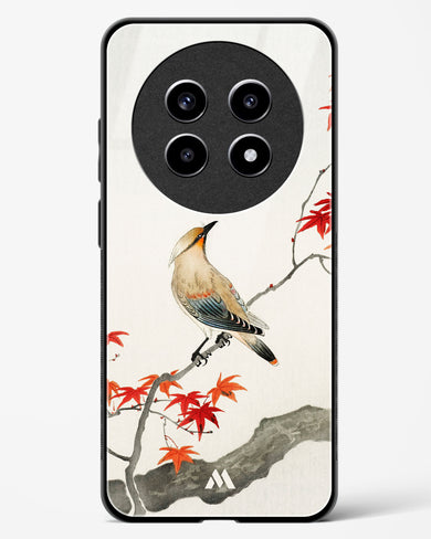 Japanese Plague bird On Maple [Ohara Koson] Glass Case Phone Cover (Realme)