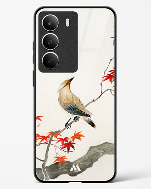 Japanese Plague bird On Maple [Ohara Koson] Glass Case Phone Cover (Realme)