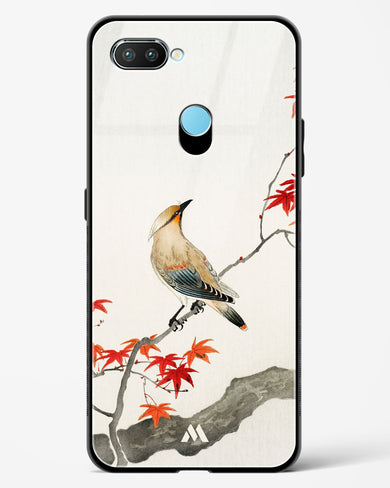 Japanese Plague bird On Maple [Ohara Koson] Glass Case Phone Cover (Realme)