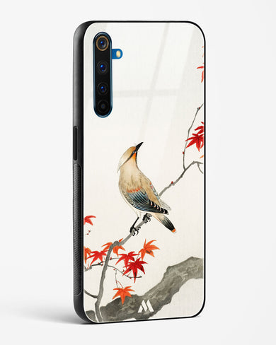 Japanese Plague bird On Maple [Ohara Koson] Glass Case Phone Cover (Realme)
