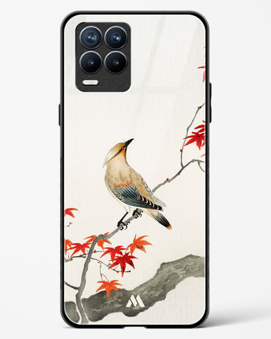 Japanese Plague bird On Maple [Ohara Koson] Glass Case Phone Cover (Realme)