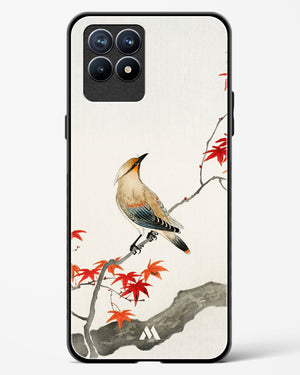 Japanese Plague bird On Maple [Ohara Koson] Glass Case Phone Cover-(Realme)