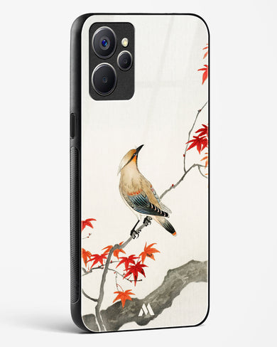 Japanese Plague bird On Maple [Ohara Koson] Glass Case Phone Cover-(Realme)