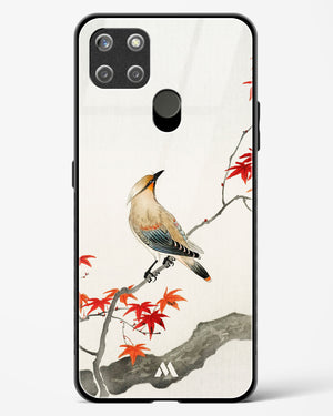 Japanese Plague bird On Maple [Ohara Koson] Glass Case Phone Cover (Realme)