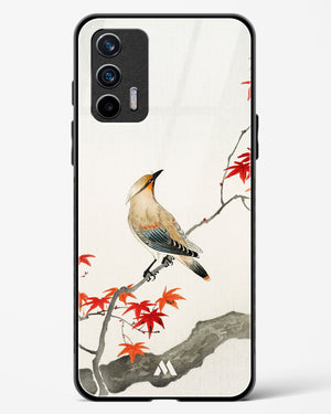 Japanese Plague bird On Maple [Ohara Koson] Glass Case Phone Cover (Realme)