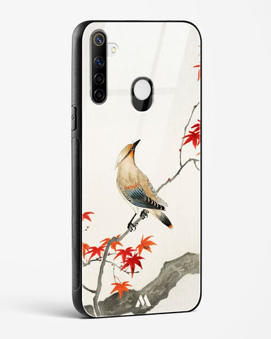 Japanese Plague bird On Maple [Ohara Koson] Glass Case Phone Cover (Realme)