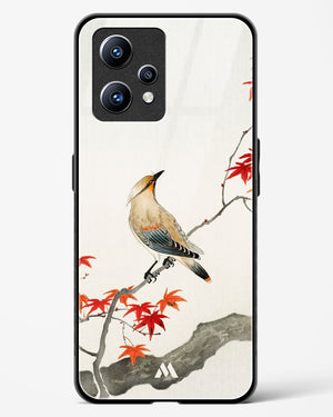 Japanese Plague bird On Maple [Ohara Koson] Glass Case Phone Cover (Realme)