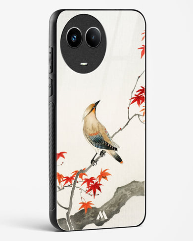 Japanese Plague bird On Maple [Ohara Koson] Glass Case Phone Cover (Realme)