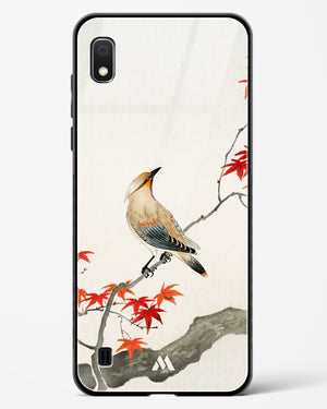 Japanese Plague bird On Maple [Ohara Koson] Glass Case Phone Cover (Samsung)