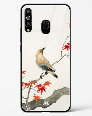 Japanese Plague bird On Maple [Ohara Koson] Glass Case Phone Cover (Samsung)
