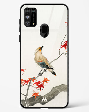 Japanese Plague bird On Maple [Ohara Koson] Glass Case Phone Cover-(Samsung)