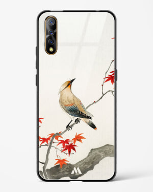 Japanese Plague bird On Maple [Ohara Koson] Glass Case Phone Cover (Vivo)