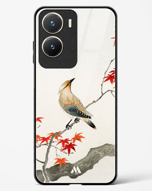 Japanese Plague bird On Maple [Ohara Koson] Glass Case Phone Cover (Vivo)