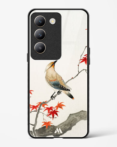 Japanese Plague bird On Maple [Ohara Koson] Glass Case Phone Cover (Vivo)