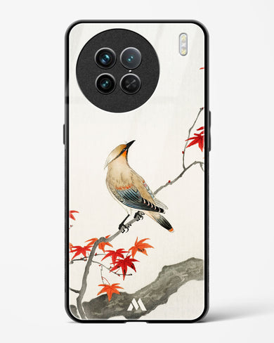 Japanese Plague bird On Maple [Ohara Koson] Glass Case Phone Cover (Vivo)