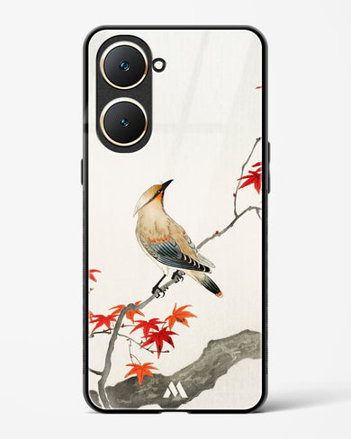 Japanese Plague bird On Maple [Ohara Koson] Glass Case Phone Cover (Vivo)