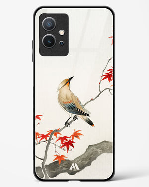 Japanese Plague bird On Maple [Ohara Koson] Glass Case Phone Cover-(Vivo)