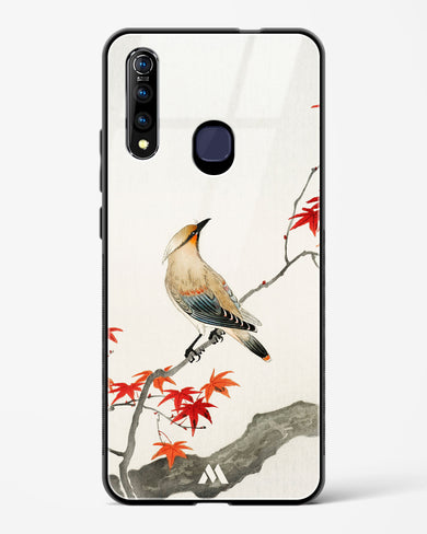 Japanese Plague bird On Maple [Ohara Koson] Glass Case Phone Cover (Vivo)
