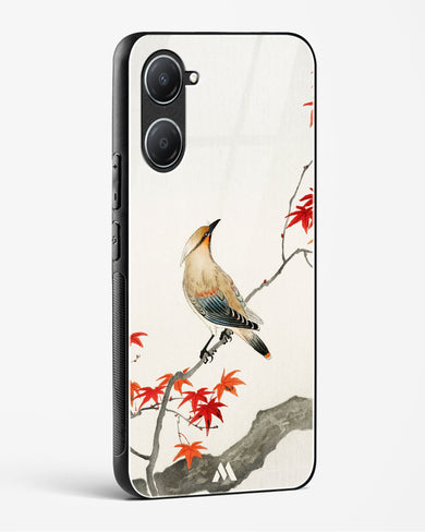 Japanese Plague bird On Maple [Ohara Koson] Glass Case Phone Cover (Vivo)