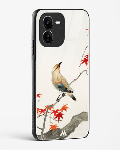 Japanese Plague bird On Maple [Ohara Koson] Glass Case Phone Cover (Vivo)