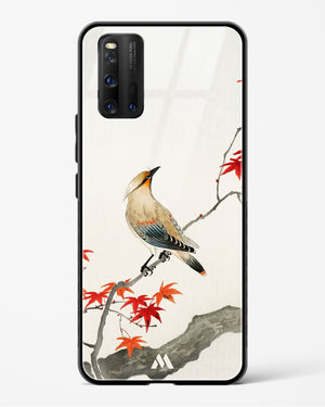 Japanese Plague bird On Maple [Ohara Koson] Glass Case Phone Cover (Vivo)