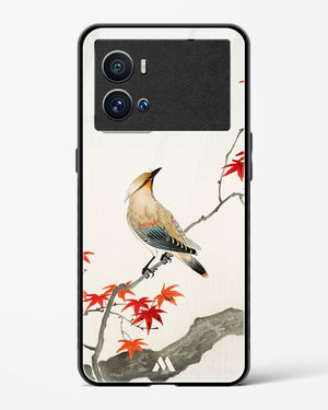 Japanese Plague bird On Maple [Ohara Koson] Glass Case Phone Cover-(Vivo)