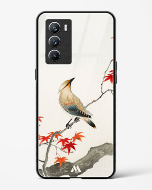 Japanese Plague bird On Maple [Ohara Koson] Glass Case Phone Cover (Vivo)