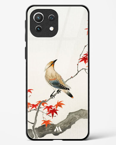 Japanese Plague bird On Maple [Ohara Koson] Glass Case Phone Cover (Xiaomi)