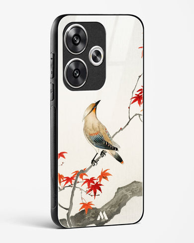 Japanese Plague bird On Maple [Ohara Koson] Glass Case Phone Cover (Xiaomi)