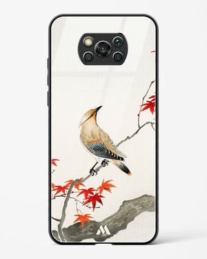 Japanese Plague bird On Maple [Ohara Koson] Glass Case Phone Cover-(Xiaomi)