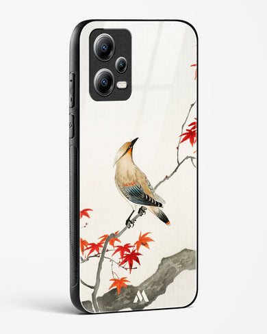 Japanese Plague bird On Maple [Ohara Koson] Glass Case Phone Cover-(Xiaomi)