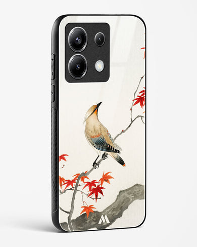 Japanese Plague bird On Maple [Ohara Koson] Glass Case Phone Cover (Xiaomi)