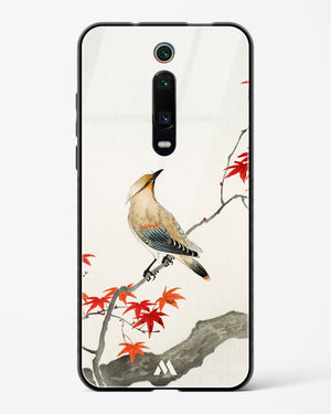 Japanese Plague bird On Maple [Ohara Koson] Glass Case Phone Cover-(Xiaomi)