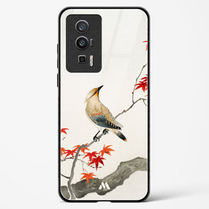 Japanese Plague bird On Maple [Ohara Koson] Glass Case Phone Cover-(Xiaomi)