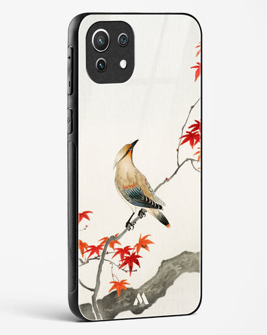 Japanese Plague bird On Maple [Ohara Koson] Glass Case Phone Cover-(Xiaomi)