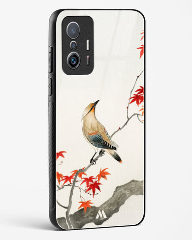 Japanese Plague bird On Maple [Ohara Koson] Glass Case Phone Cover (Xiaomi)