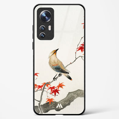 Japanese Plague bird On Maple [Ohara Koson] Glass Case Phone Cover (Xiaomi)