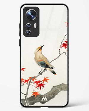 Japanese Plague bird On Maple [Ohara Koson] Glass Case Phone Cover (Xiaomi)