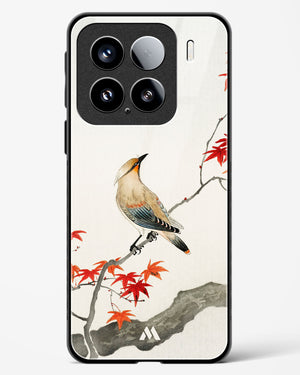 Japanese Plague bird On Maple [Ohara Koson] Glass Case Phone Cover (Xiaomi)
