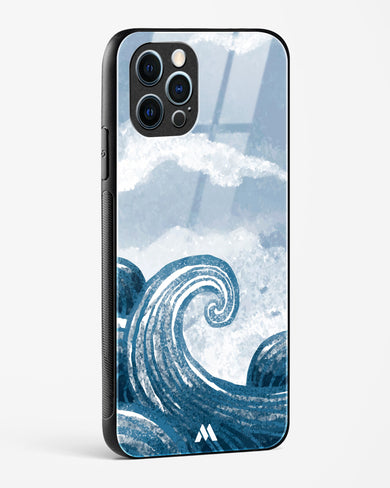 Making Waves Glass Case Phone Cover (Apple)