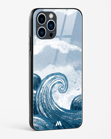 Making Waves Glass Case Phone Cover (Apple)