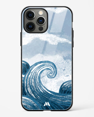 Making Waves Glass Case Phone Cover (Apple)