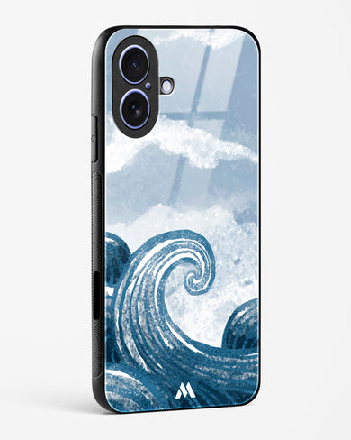 Making Waves Glass Case Phone Cover (Apple)